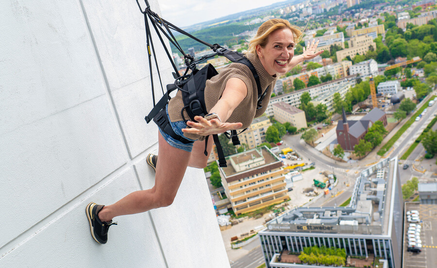 101 metrů nad Prahou: Nový adrenalin, který v Česku ještě nebyl